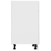Weißer Pompilas Unterschrank 30x46x81,5cm (Holz)