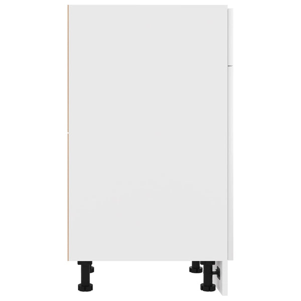 Weißer Pompilas Unterschrank 30x46x81,5cm (Holz)