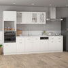 Weißer Hochschrank Pompilas 80x46x81,5cm (Holz)