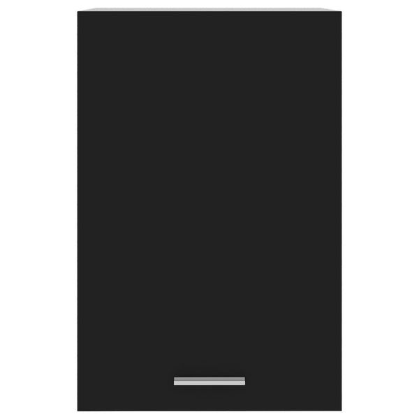 Schwarzer Wandschrank Pompilas 39,5x31x60cm (Holz)