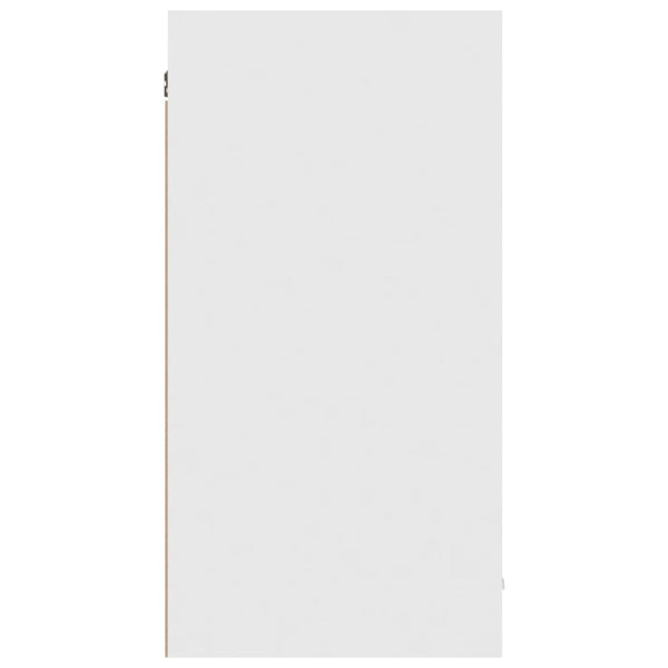 Weißer Wandschrank Pompilas 80x31x60cm (Holz)