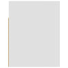 Weißer Wandschrank Pompilas 60x31x40cm (Holz)