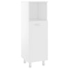 Weißer Badezimmerschrank Alecolina 30x30x95cm (Holz)
