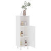 Weißer Badezimmerschrank Alecolina 30x30x95cm (Holz)