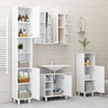 Weißer Badezimmerschrank Alecolina 30x30x95cm (Holz)