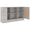 Kommode Arriana aus Zementgrau 120x30,5x70cm (Holz)
