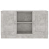 Kommode Arriana aus Zementgrau 120x30,5x70cm (Holz)