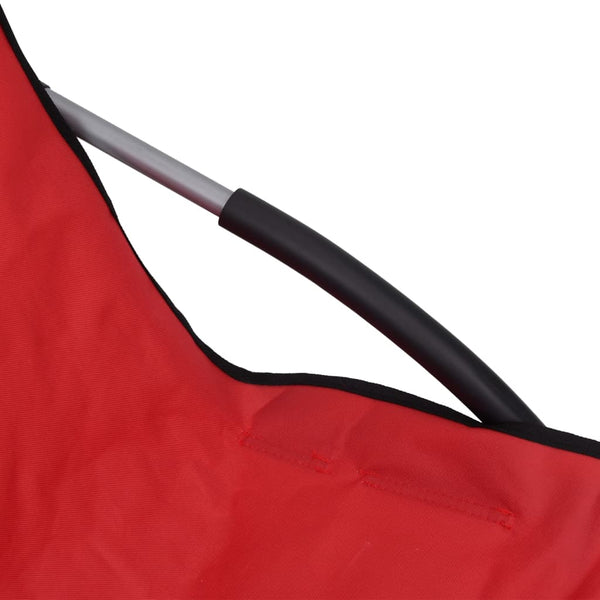 Rote klappbare Strandstühle Chancey (2 Stück)
