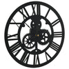 Black wall clock Arsene 30cm (acrylic)