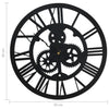 Black wall clock Arsene 30cm (acrylic)