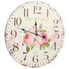 Wanduhr Vintage Blumen Tifor 60cm