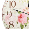 Wanduhr Vintage Blumen Tifor 60cm