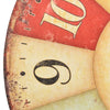 Bunte Vintage-Wanduhr Tifor 60cm