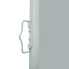 Grauer versenkbarer Terrassen-Seitenmarkise SNR 140x600cm