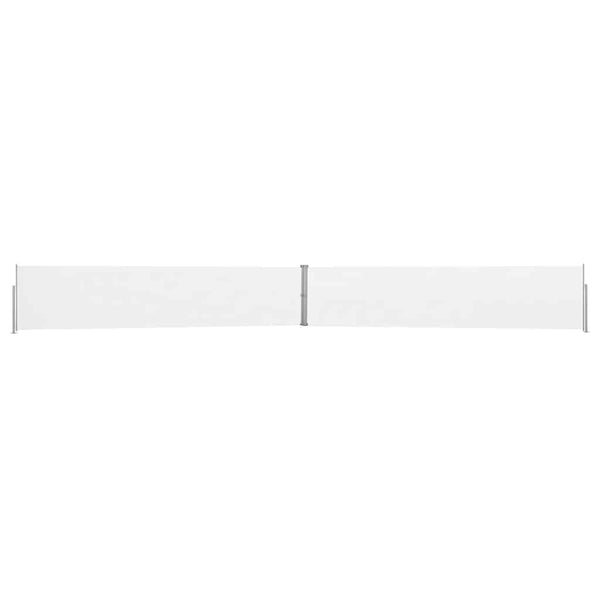 Creme einziehbare Terrassen-Seitenmarkise Solimna 140x1200cm