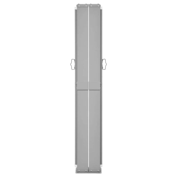 Creme einziehbare Terrassen-Seitenmarkise Solimna 140x1200cm