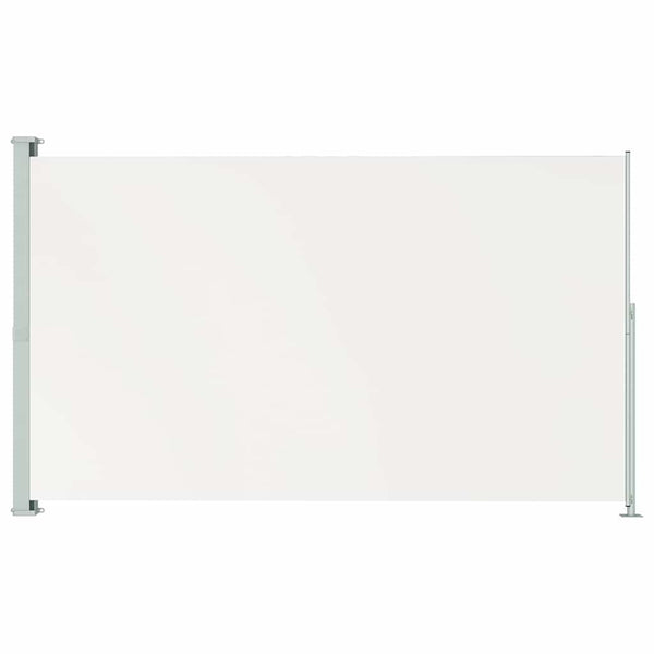 Cremefarbene ausziehbare Terrassenseitenmarkise SNR 200x300cm