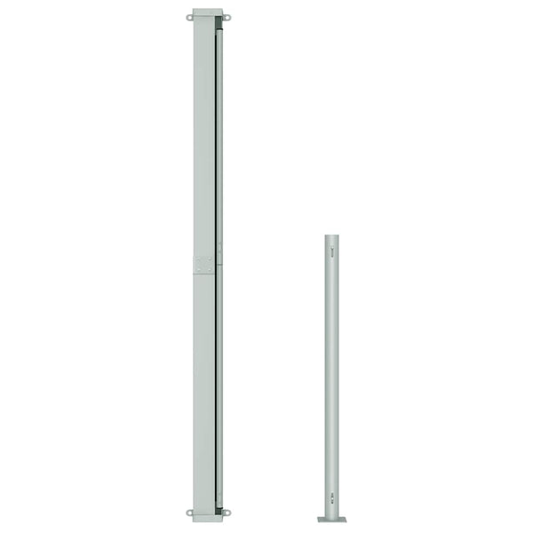Cremefarbene ausziehbare Terrassenseitenmarkise SNR 200x300cm