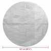 Graue schwimmende Pool PE-Solarfolie Jamila 527cm
