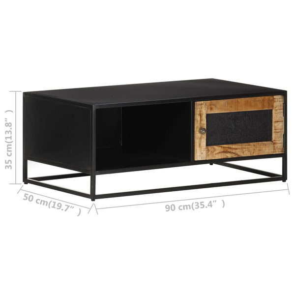 Couchtisch Erica 90x50x35cm (Mangoholz grob)