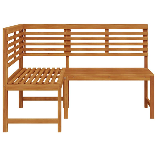 Eckbank Melut 140cm (Akazienholz)