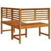 Eckbank Melut 140cm (Akazienholz)