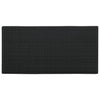 Schwarzer Bartisch mit Ablage Maran 120x60x110cm (Polyrattan)