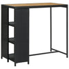 Bartisch mit Ablage Maran 120x60x110cm (Polyrattan)