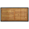 Bartisch mit Ablage Maran 120x60x110cm (Polyrattan)