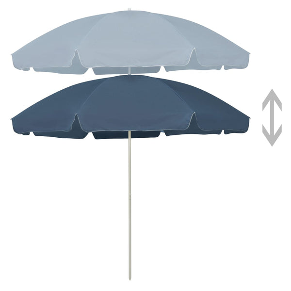 Bagoly 300cm blauer Sonnenschirm