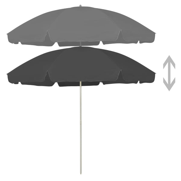 Bagoly Sonnenschirm Anthrazit 300cm