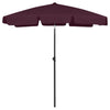 Weinroter Sonnenschirm Afran 180x120cm