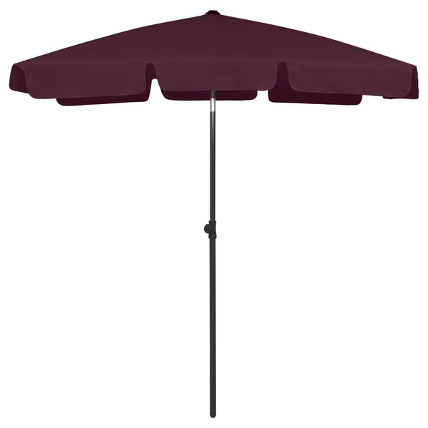 Weinroter Sonnenschirm Afran 180x120cm