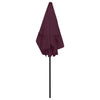 Weinroter Sonnenschirm Afran 180x120cm