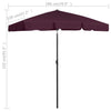 Weinroter Sonnenschirm Afran 180x120cm