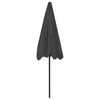 Anthrazitfarbener Sonnenschirm Afran 200x125cm