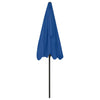 Himmelblauer Sonnenschirm Afran 200x125cm