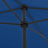 Himmelblauer Sonnenschirm Afran 200x125cm