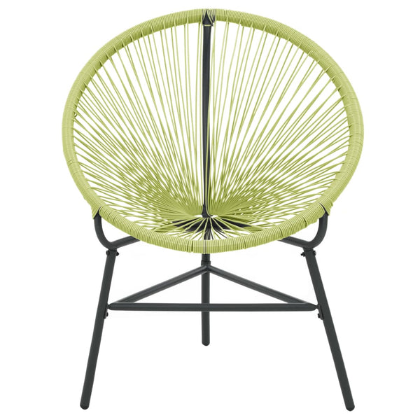 Grüner Acapulco-Gartensessel Niculii (Polyrattan)