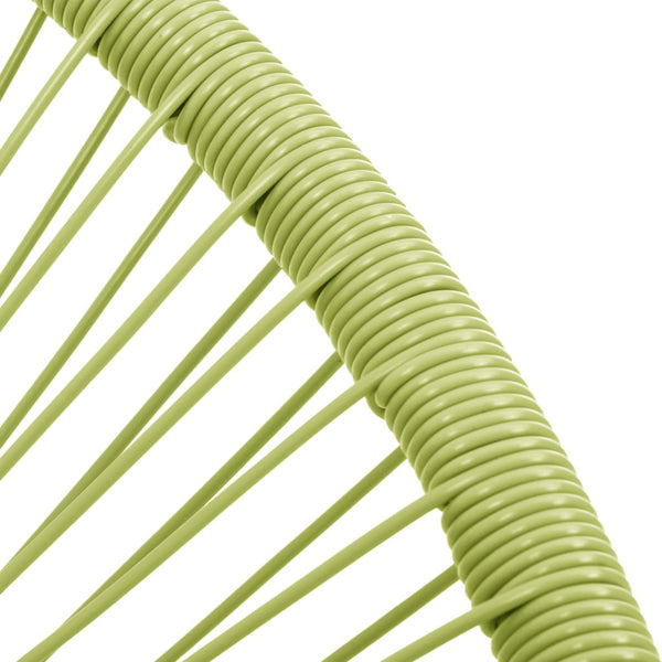 Grüner Acapulco-Gartensessel Niculii (Polyrattan)