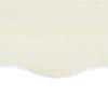 Creme Ersatzstoff für Markise Ferin 4x3,5 m