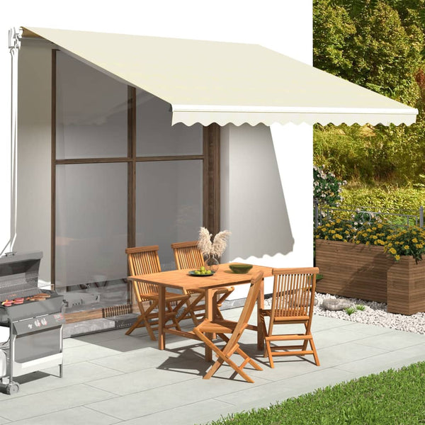 Creme Ersatzstoff für Markise Ferin 4x3,5 m