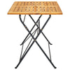 Klappbarer Gartentisch Deena 120x70x74cm (Akazienholz)