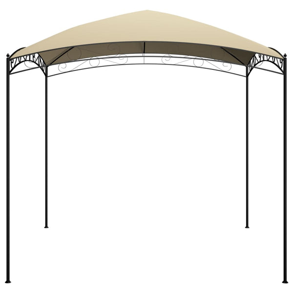 Cremefarbener Pavillon Valdora 3x3x2,65 m (180 g/m²)