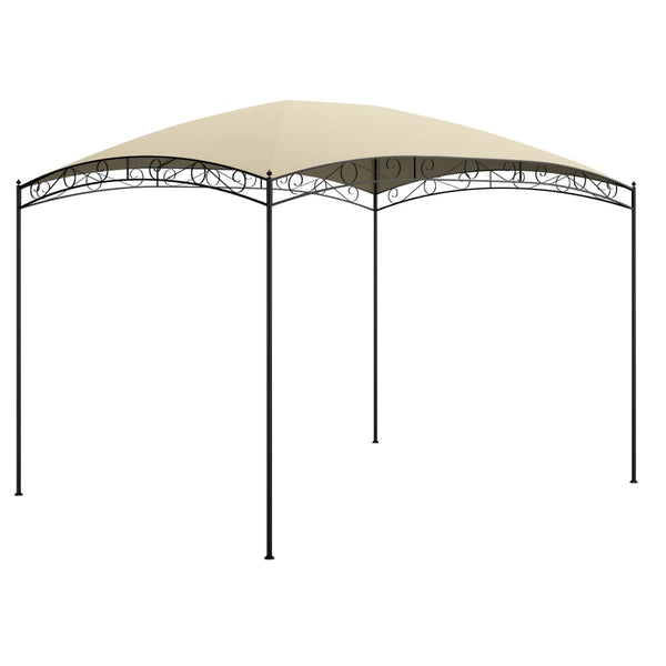 Cremefarbener Pavillon Valdora 3x4x2,65 m (180 g/m²)