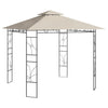 Cremefarbener Pavillon Falcusan 3x3x2,7 m (160 g/m²)
