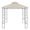 Cremefarbener Pavillon Falcusan 3x3x2,7 m (160 g/m²)