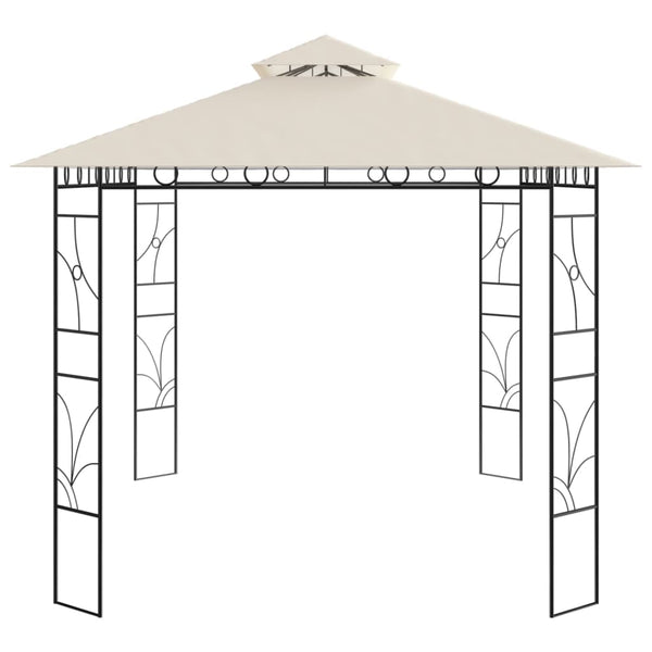 Creme Pavillon Kurt 4x3x2,7 m (160 g/m²)