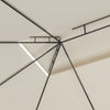 Creme Pavillon Kurt 4x3x2,7 m (160 g/m²)
