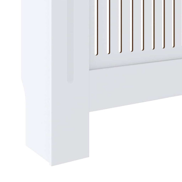 Valkoinen mdf lämpöpatterin suoja Eliss 205cm